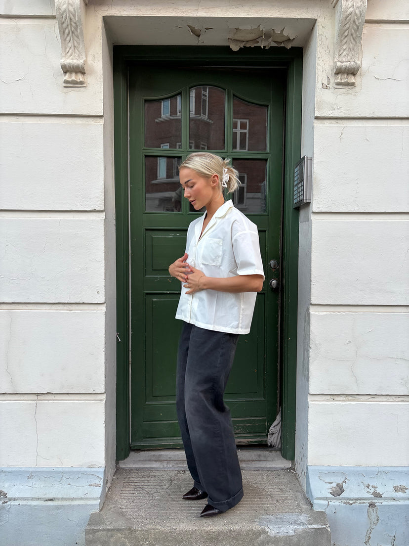 Esther Short Sleeve Shirt - White