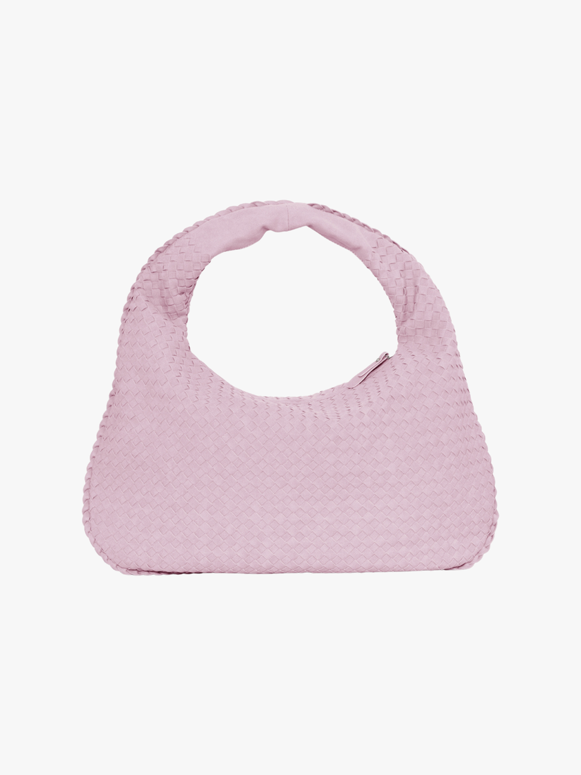 Charlotte Bag Faux Suede - Dusty Pink
