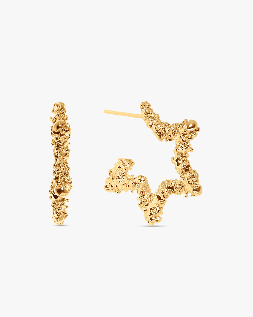 Mathilde Large Earrings - Gold Plated
