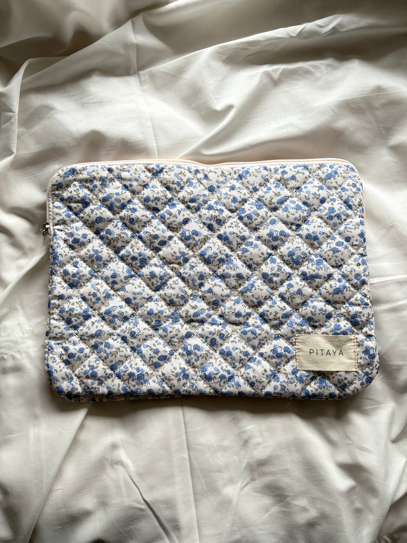 Emma Computer Sleeve - Blue Flower