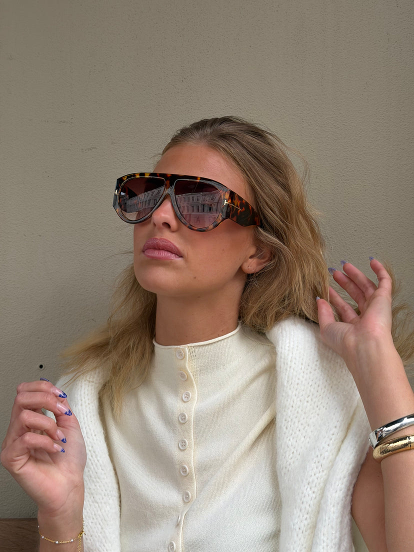 Juliet Chunky Sunglasses - Tortoise/Brown