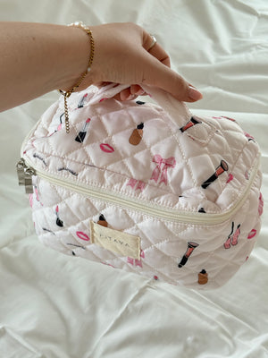 Large Makeup Bag - Girly Things
