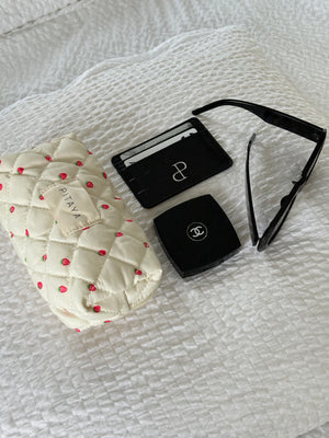 Small Makeup Bag - Strawberries