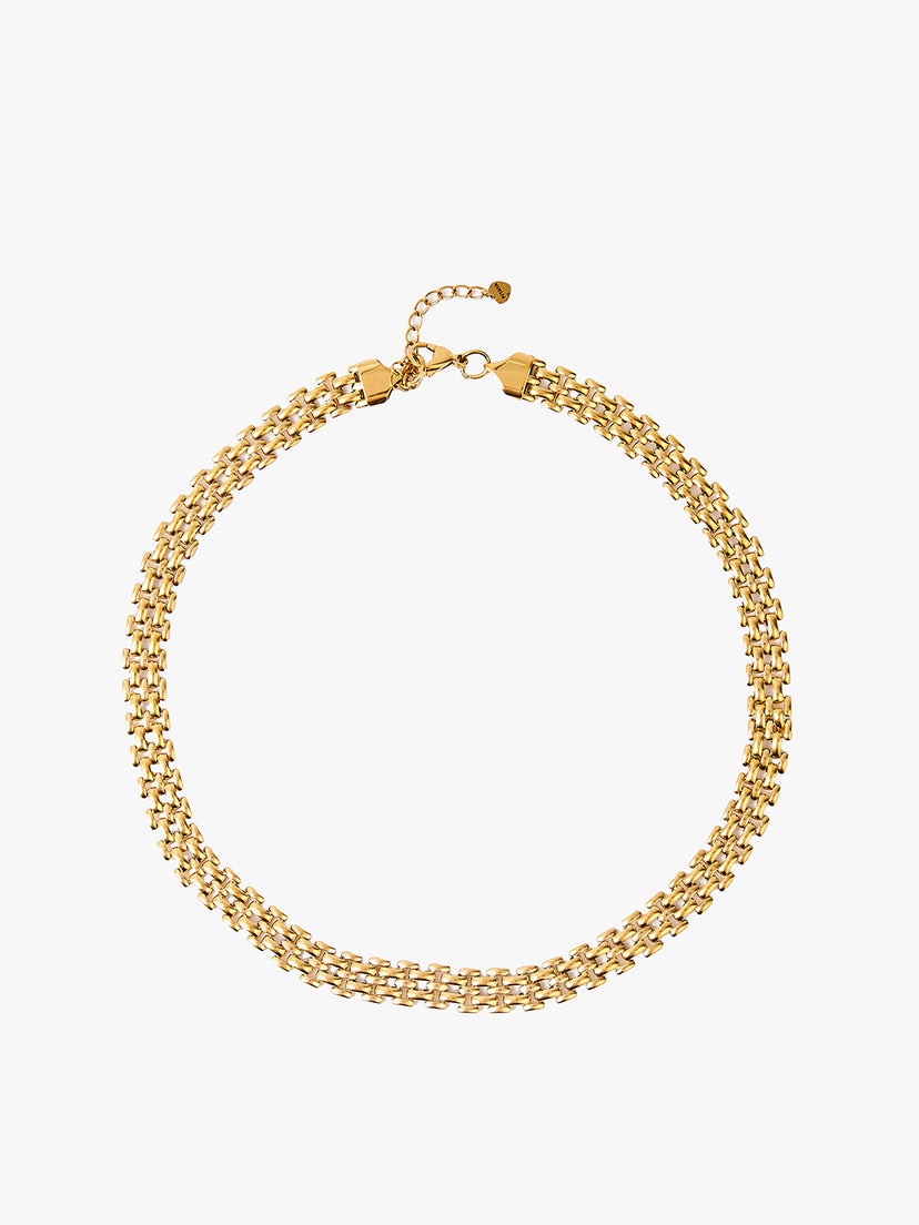 Isa Necklace - Gold Plated