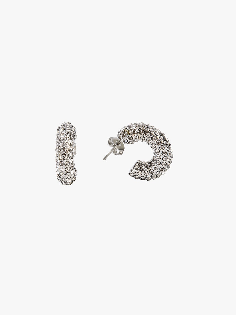 Clio Sparkle Earrings - Stainless Steel