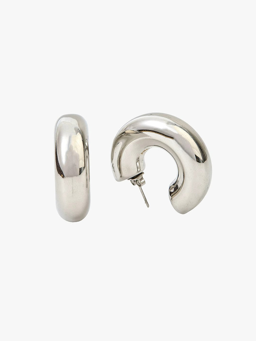 Marie Chunky Earrings - Stainless Steel