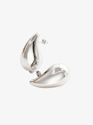 Sascha Large Drop Earrings - Stainless Steel