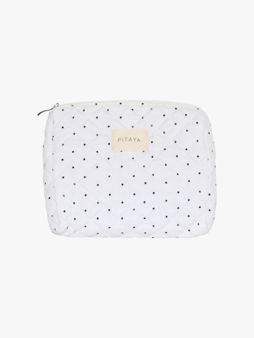 Medium Makeup Bag - Dots
