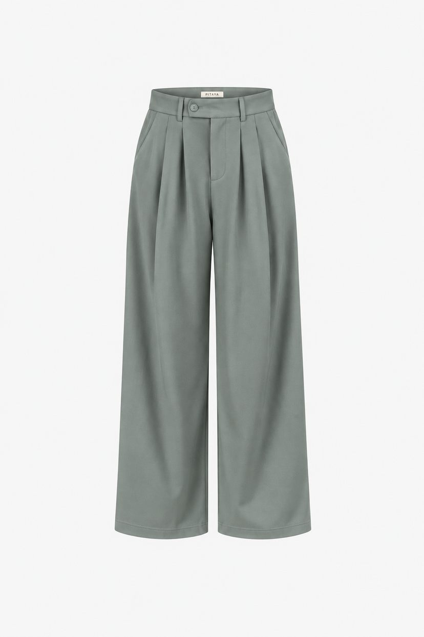 Nora Pants - Dusty Green