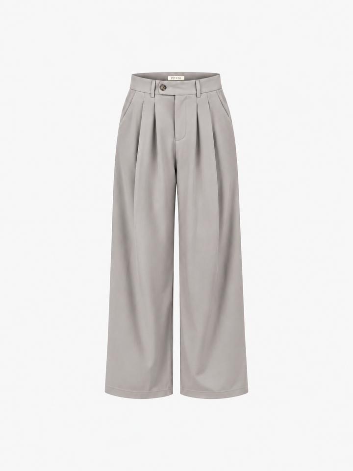 Nora Pants - Light Grey