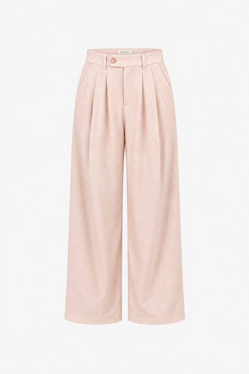 Nora Pants - Pink Blush Melange