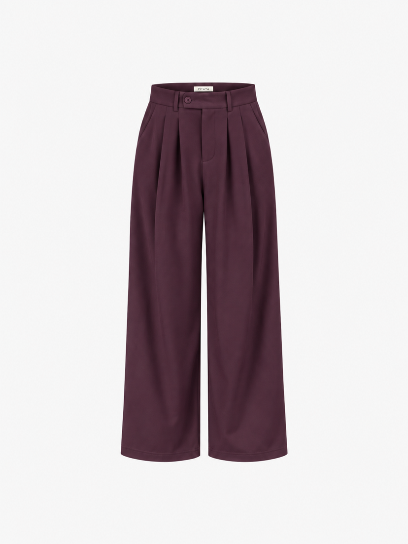Nora Pants - Plum