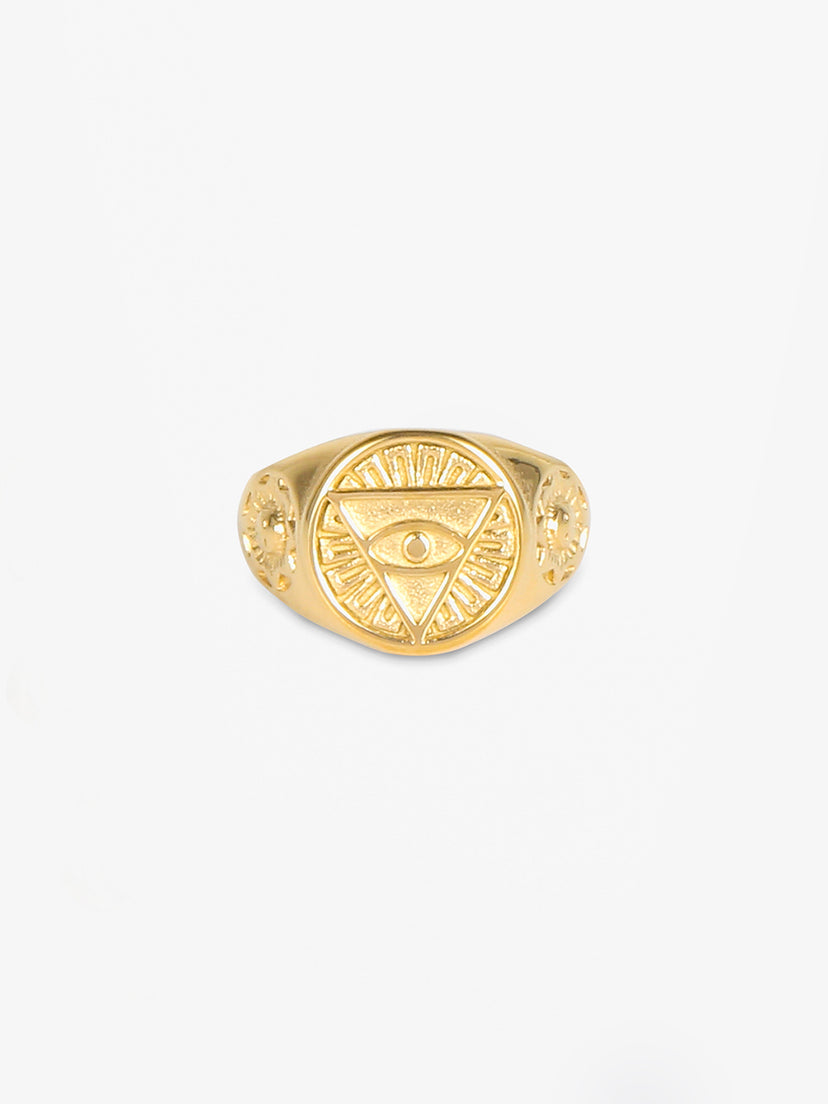 Iris Eye Ring - Gold Plated