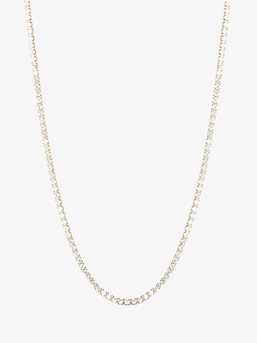 Mira Zircon Necklace - Gold Plated
