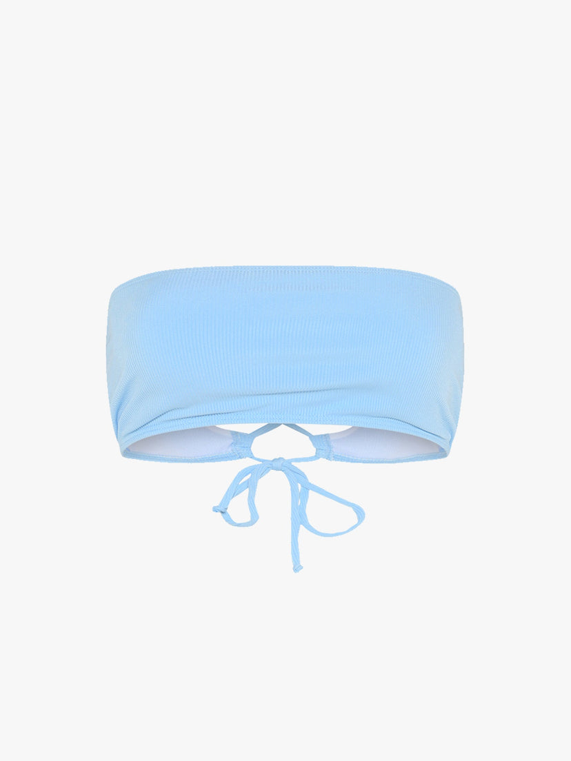 Alma Bikini Top - Blue
