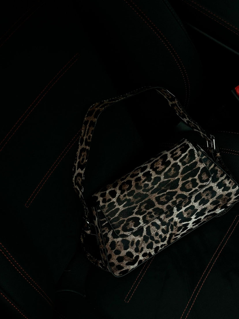 Elena Leopard Bag - Leopard