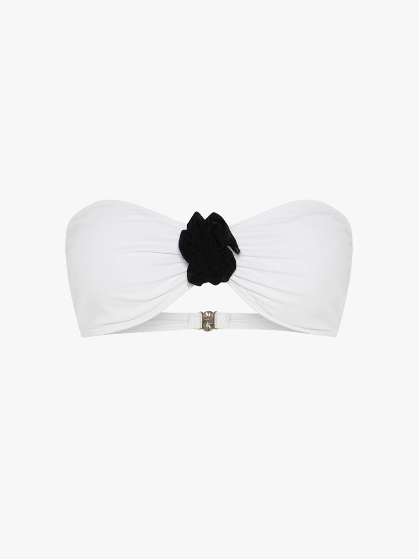 Maya Bikini Top - White