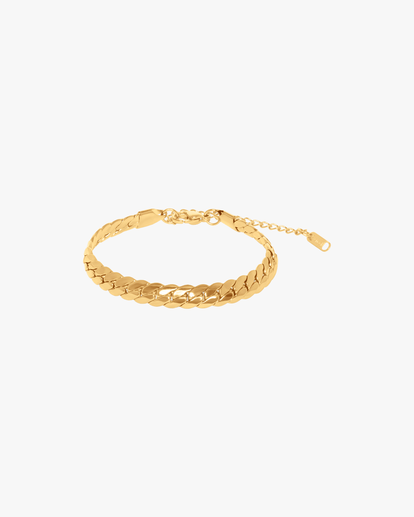 Nora Chain Bracelet - Gold Plated